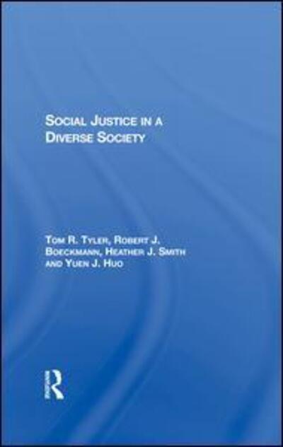 Cover for Tom Tyler · Social Justice In A Diverse Society (Hardcover Book) (2019)