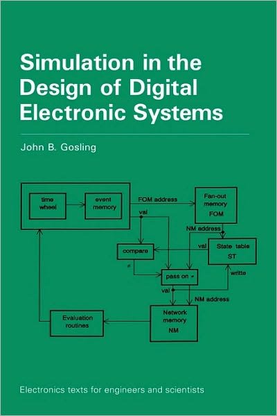 Cover for Gosling, John B. (University of Manchester) · Simulation in the Design of Digital Electronic Systems - Electronics Texts for Engineers and Scientists (Gebundenes Buch) (1993)