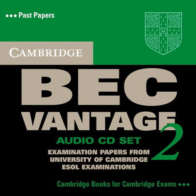 Cover for Cambridge ESOL · Cambridge BEC Vantage 2 Audio CD: Examination papers from University of Cambridge ESOL Examinations - BEC Practice Tests (Audiobook (CD)) (2004)