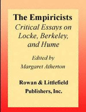 Cover for Margaret Atherton · Empiricists:Critical Essays CB (Book) (2000)