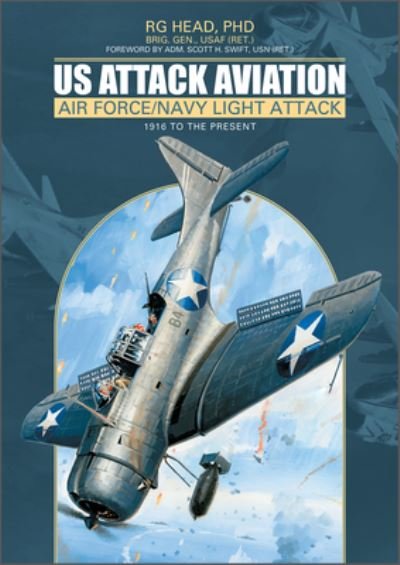 Cover for RG Head · US Attack Aviation: Air Force and Navy Light Attack, 1916 to the Present (Hardcover Book) (2022)