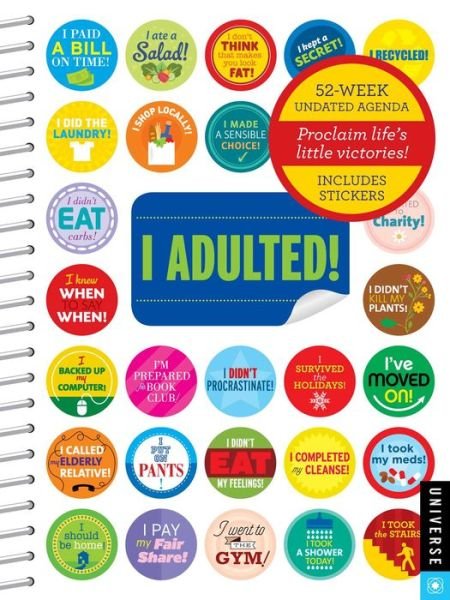 Cover for Robb Pearlman · I Adulted! Agenda Undated Calendar (Kalender) (2020)