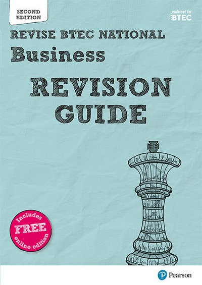Cover for Jon Sutherland · Pearson REVISE BTEC National Business Revision Guide inc online edition - 2023 and 2024 exams and assessments - REVISE BTEC Nationals in Business (Bok) (2017)