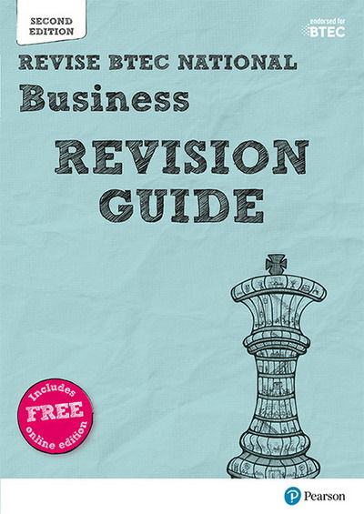 Cover for Diane Sutherland · Pearson REVISE BTEC National Business Revision Guide inc online edition - for 2025 exams - Pearson Revise (Bok) (2017)