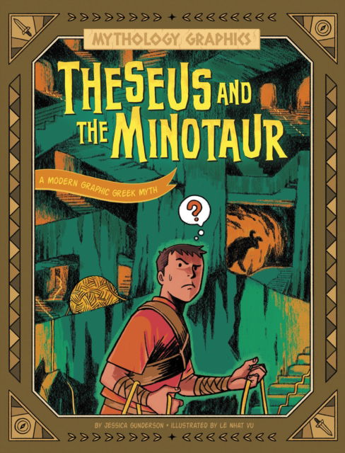 Cover for Jessica Gunderson · Theseus and the Minotaur: A Modern Graphic Greek Myth - Mythology Graphics (Taschenbuch) (2024)