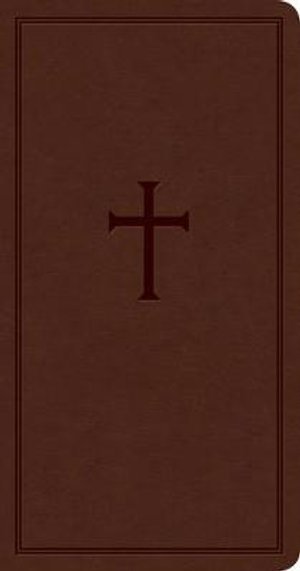 Cover for CSB Bibles by Holman · CSB Single-Column Pocket New Testament, Brown LeatherTouch (Bok i kunstlær) (2020)