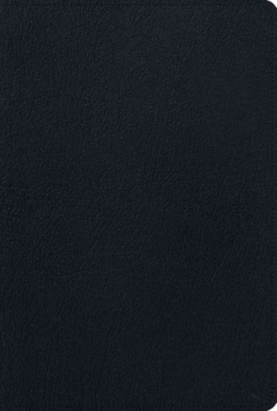 Cover for ESV Men's Study Bible (Leather Book) (2023)