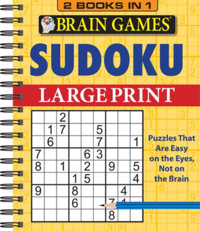 Cover for Publications International Ltd · Brain Games - 2 Books in 1 - Sudoku (Spiral Book) (2013)