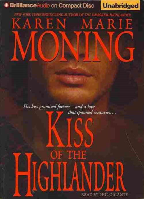 Cover for Karen Marie Moning · Kiss of the Highlander (CD) (2013)