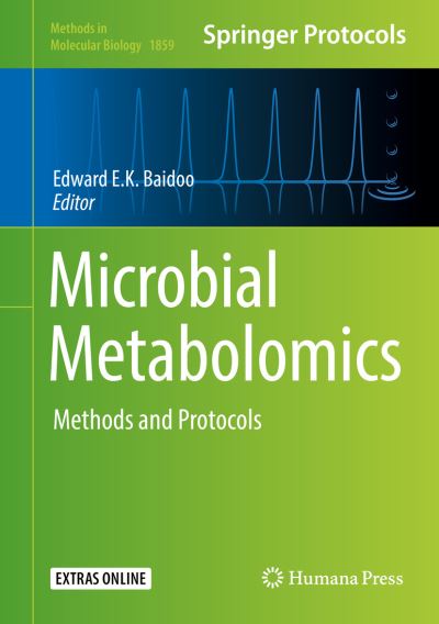 Cover for Microbial Metabolomics: Methods and Protocols - Methods in Molecular Biology (Hardcover Book) [2019 edition] (2018)