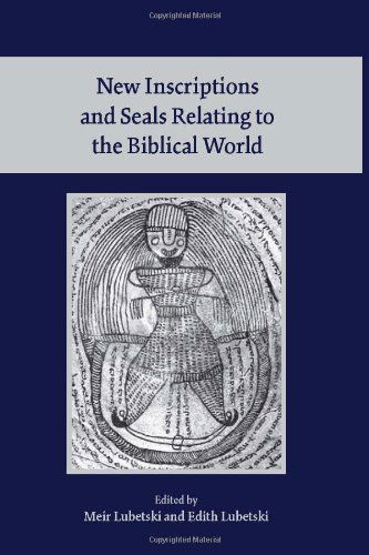 Cover for Edith Lubetski · New Inscriptions and Seals Relating to the Biblical World (Paperback Book) (2012)