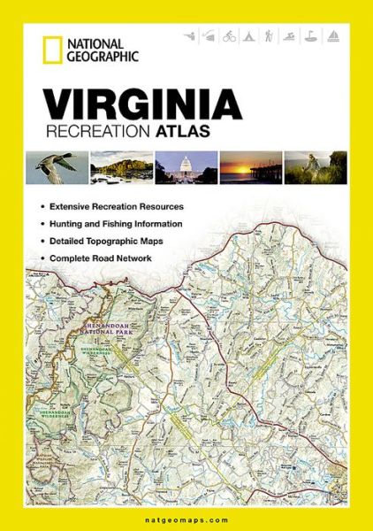 Cover for National Geographic Maps · Virginia Recreation Atlas (Paperback Book) (2013)