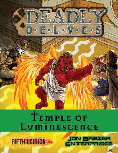 Cover for Mike Welham · Deadly Delves: Temple of Luminescence (D&amp;D 5e) (Paperback Bog) (2018)