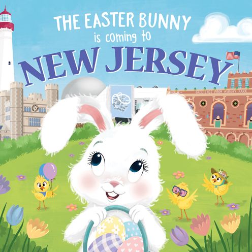 Cover for Eric James · The Easter Bunny is Coming to New Jersey (Gebundenes Buch) (2020)