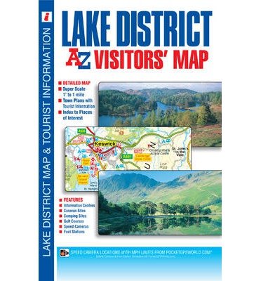 Cover for Geographers' A-Z Map Company · Lake District Visitors Map - A-Z Visitors Map (Map) [29 Revised edition] (2017)