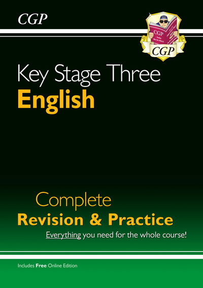 Cover for CGP Books · New KS3 English Complete Revision &amp; Practice (with Online Edition, Quizzes and Knowledge Organisers) - CGP KS3 Revision &amp; Practice (Bok) [2 Revised edition] (2023)