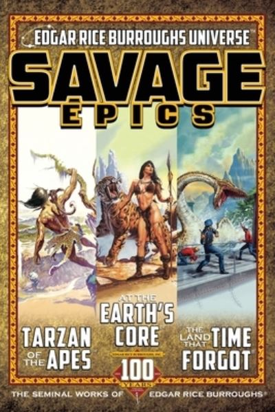 Cover for Edgar Rice Burroughs · Savage Epics (Bog) (2023)