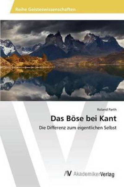 Cover for Parth · Das Böse bei Kant (Buch) (2015)