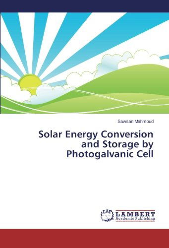 Cover for Sawsan Mahmoud · Solar Energy Conversion and Storage by Photogalvanic Cell (Paperback Book) (2014)