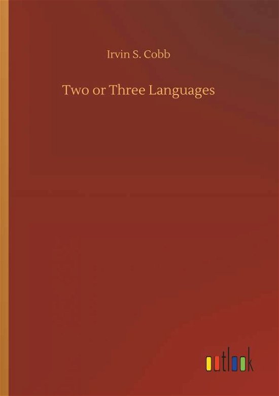 Cover for Cobb · Two or Three Languages (Book) (2018)