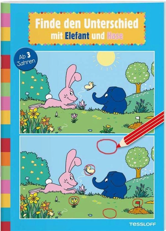 Cover for Baier · Finde den Unterschied mit Elefant (Book)