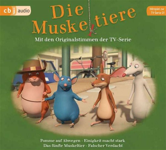 Cover for Ute Krause · Die Muskeltiere-hörspiel Zur Tv-serie 01 (CD) [size M] (2021)