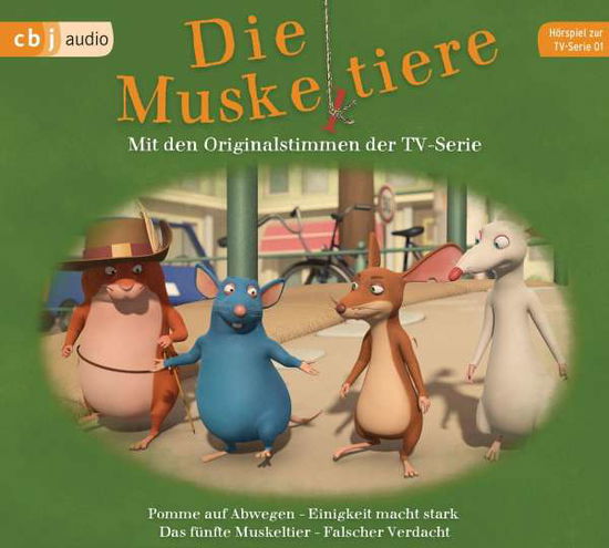 Cover for Ute Krause · Die Muskeltiere-hörspiel Zur Tv-serie 01 (CD) [size M] (2021)