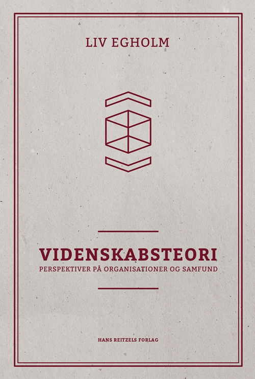 Cover for Liv Egholm · Videnskabsteori (Hæftet bog) [1. udgave] (2014)