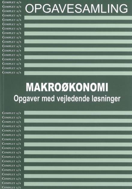Cover for Michael Andersen · X - Complet Opgavesamling i Makroøkonomi (Paperback Book) [2. Painos] (2006)