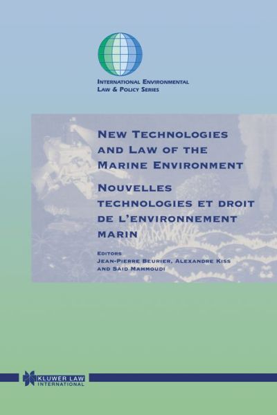 Cover for Jean-Pierre Beurier · New Technologies and Law of the Marine Environment (Hardcover Book) (2000)