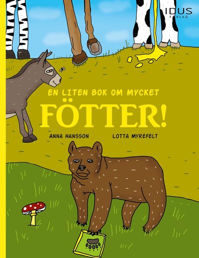 Cover for Anna Hansson · En liten bok om mycket fötter! (Gebundenes Buch) (2024)