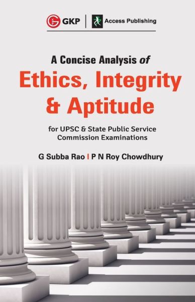 Cover for G. Subba Rao · A Concise Analysis of Ethics, Integrity and Aptitude (Paperback Book) (2019)