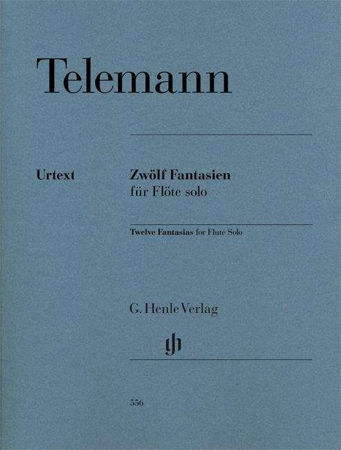 Cover for Telemann · Zwölf Fantasien,Fl.solo.HN556 (Bok) (2018)