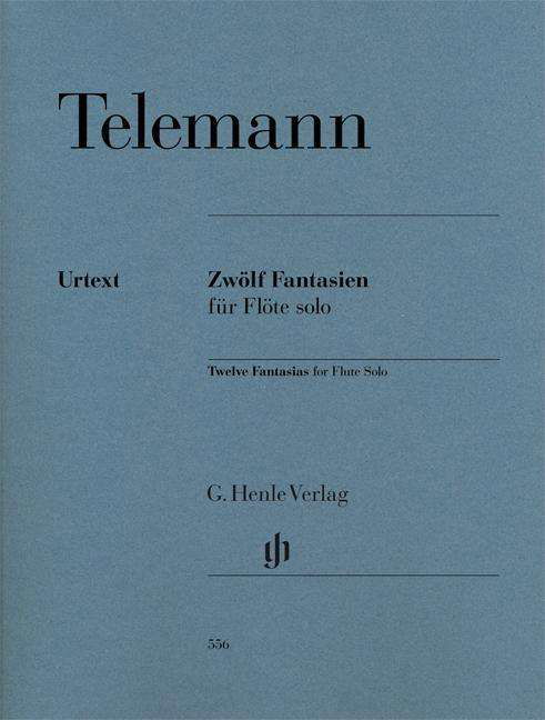 Cover for Telemann · Zwölf Fantasien,Fl.solo.HN556 (Book) (2018)