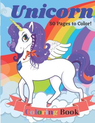 Cover for Sketch Labs Media · Unicorn Coloring Book (Paperback Book) (2020)