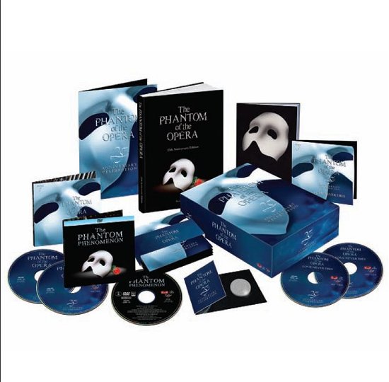 Cover for Andrew Lloyd Webber · Phantom of the Opera (CD/DVD) [25 Anniversary Collection edition] (2011)