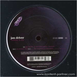 Cover for Jan Driver · Tumble &amp; Fry (12&quot;) (2008)