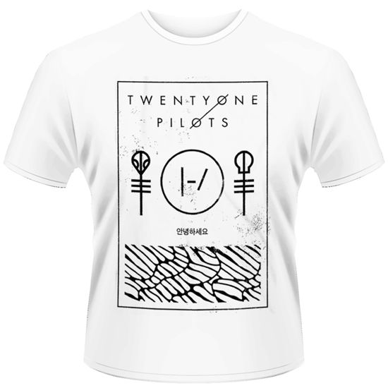 Cover for Twenty One Pilots · Thin Line Box (T-shirt) [size XL] [White edition] (2015)