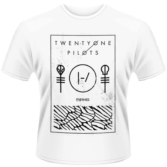 Cover for Twenty One Pilots · Thin Line Box (T-shirt) [size XL] [White edition] (2015)