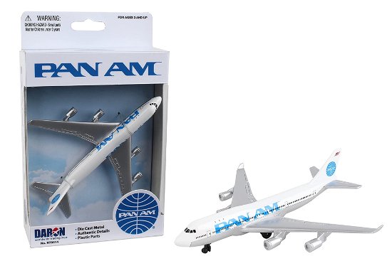 Pan Am Diecast Plane - Herpa - Merchandise - A - 0817346027567 - 