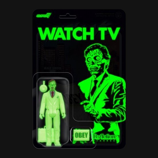 Cover for They Live Reaction Wave 2 - Male Ghoul (Glow) (MERCH) (2022)