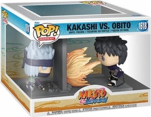 Pop! Moment: Naruto · Naruto POP! Moment Vinyl Figuren Kakashi Vs Obito (Leksaker) (2024)
