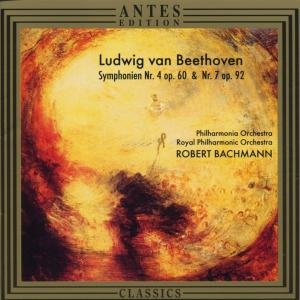 Cover for Beethoven / Bachmann / Royal Phil Orch · Symphonies Nos 4 &amp; 7 (CD) (2001)