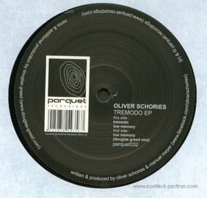 Cover for Oliver Schories · Tremodo (12&quot;) [EP edition] (2010)