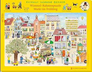 Cover for Rotraut Susanne Berner · Wimmel-rahmenpuzzle FrÃ¼hling - Motiv Markt (MISC)