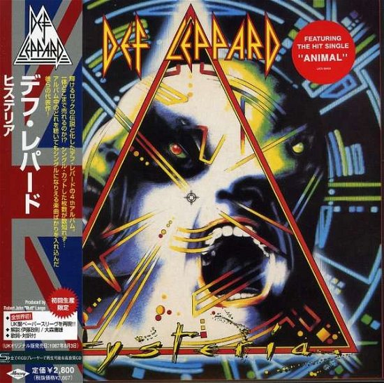 Cover for Def Leppard · Hysteria (CD) [Limited edition] (2011)