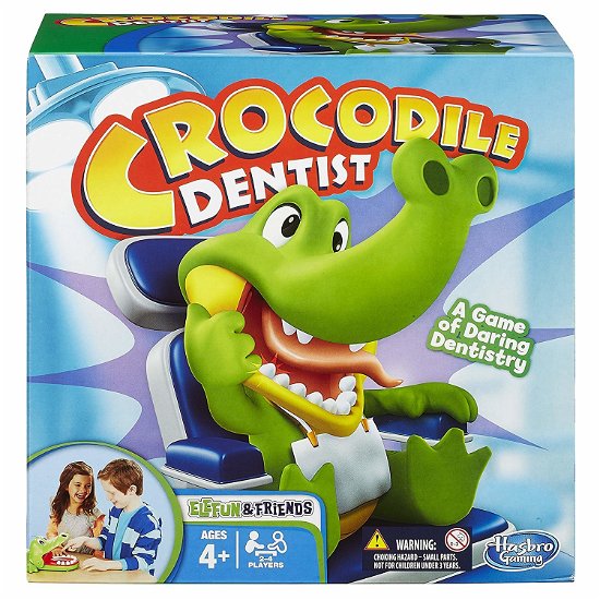 Cover for Hasbro · Elefun and Friends Crocodile Dentist Game (Legetøj) (2023)