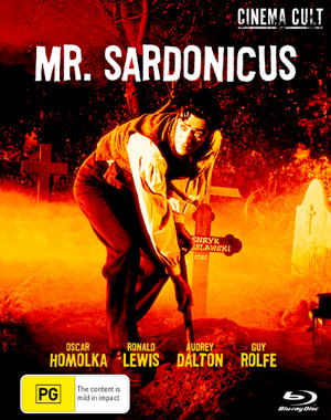 Cover for Blu · Mr. Sardonicus (Bluray) (Cinema Cult) (Blu-Ray) (2022)