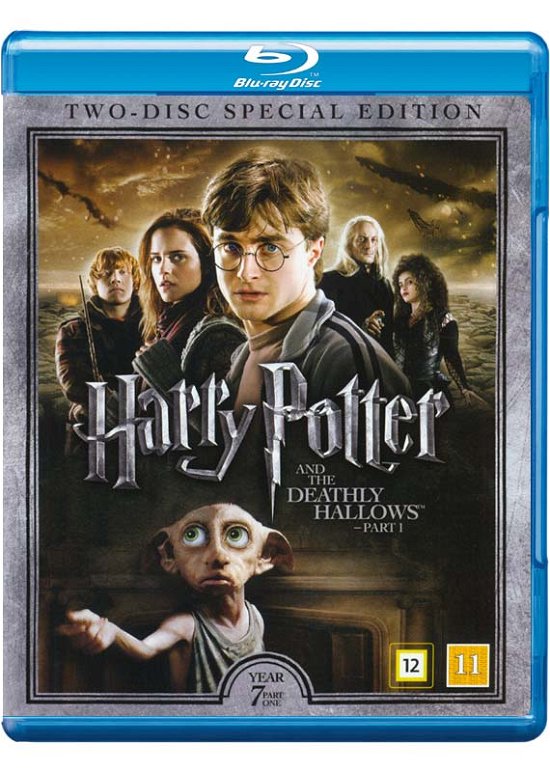 Cover for Harry Potter · Harry Potter And The Deathly Hallows - Part 1 (Blu-ray) (2016)
