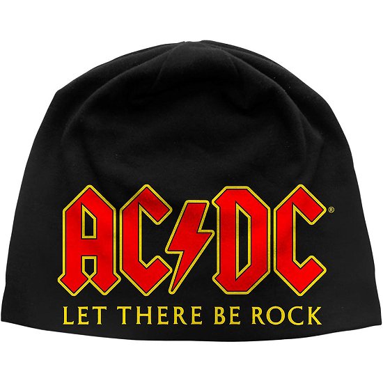 Cover for AC/DC · AC/DC Unisex Beanie Hat: Let There Be Rock (Bekleidung) [Black - Unisex edition]